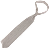V Point Knit Tie Silk