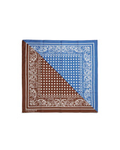 Square Silk Scarf Brown