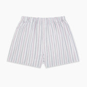 Purple Multi Stripe Godfrey Boxer Shorts