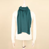 Cashmere Knitted Scarf In Dark