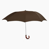 Telescopic Umbrella With Maple Crook Handle