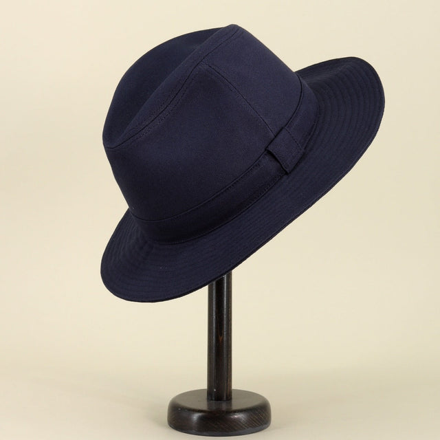 Cotton Hat In Navy