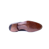 Double Buckle Monk Boot With Hand Sewn Straight Tip