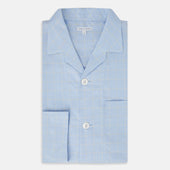 Prince Of Wales Check Pyjama Shirt
