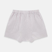 Red And Black Stripe Godfrey Boxer Shorts