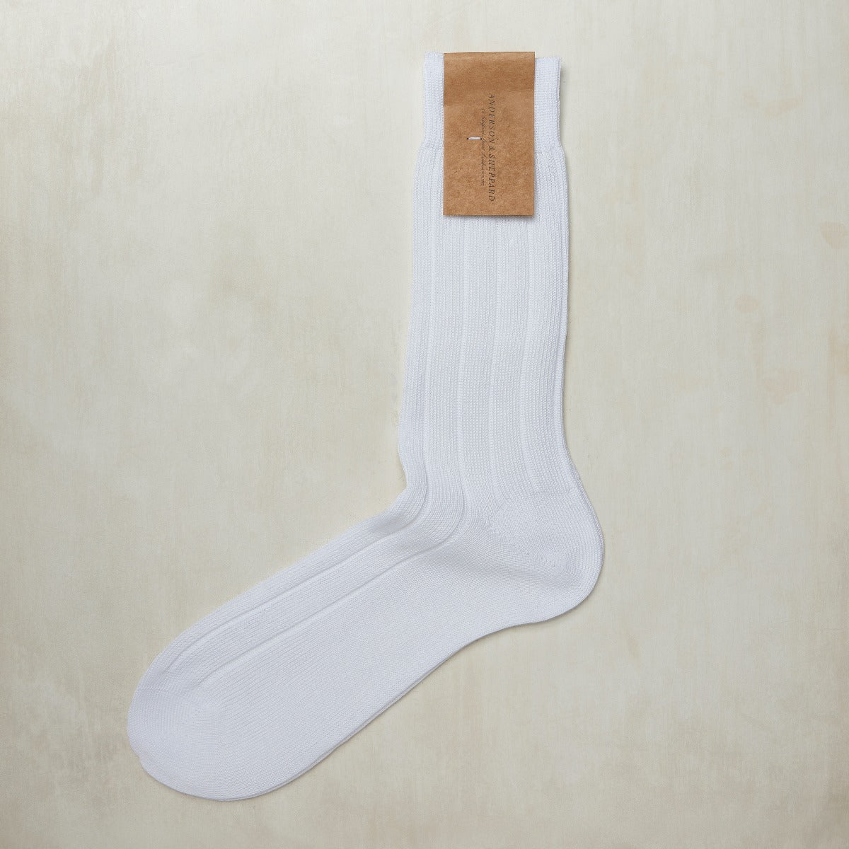 Cotton Ribbed Socks In