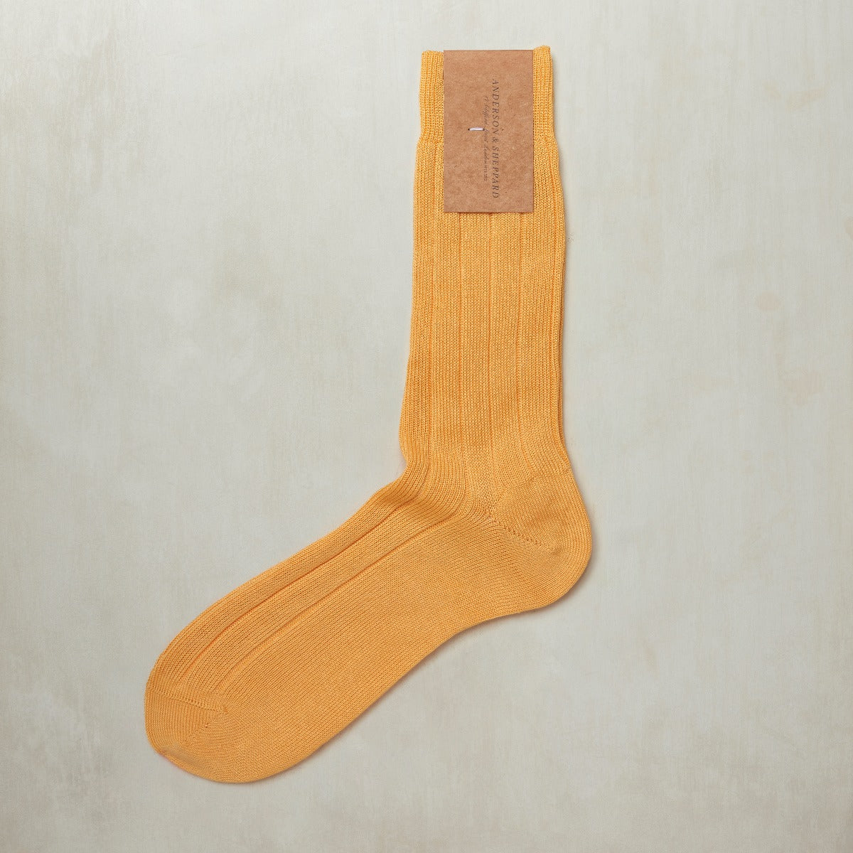 Cotton Ribbed Socks In