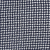 Houndstooth Print Cotton Scarf In