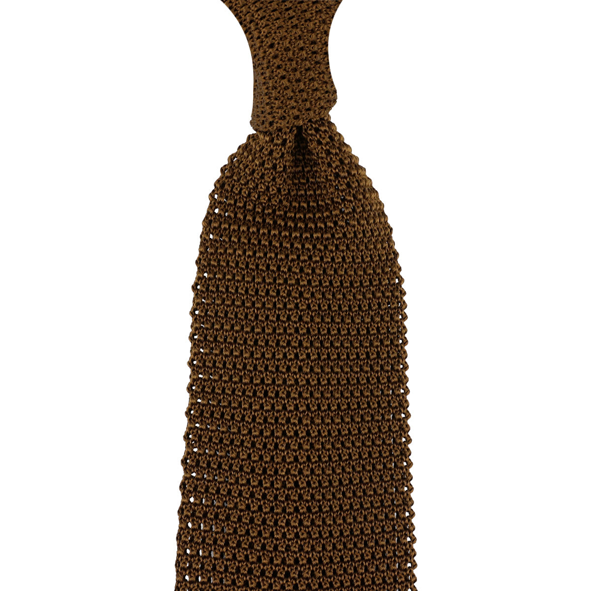 V Point Knit Tie Silk