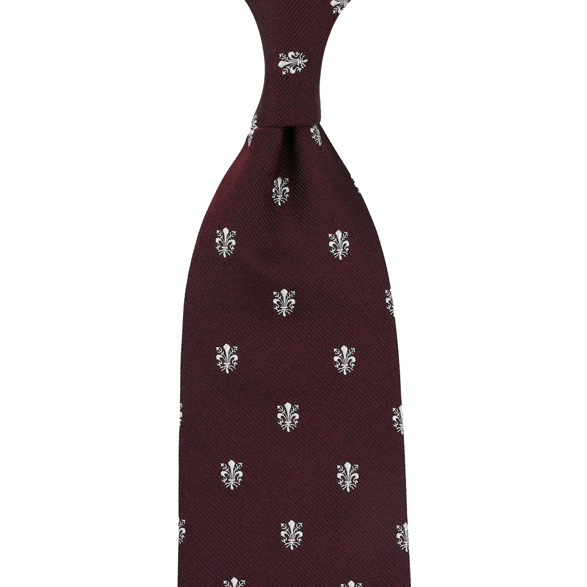 Giglio Di Firenze Silk Tie Hand Rolled
