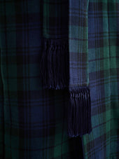 Men S Robe Tartan Watch Wool Navy