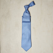Geometric Square Repeat Printed Tie In Light