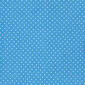 Mini Spot Printed Tie In Light Blue