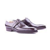 Single buckle Monk with plain tip