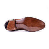 Half Brogue Derby In Mid Crust Calf