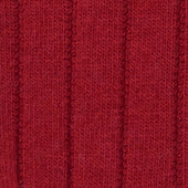 Soft Shetland And Cashmere Socks In Red
