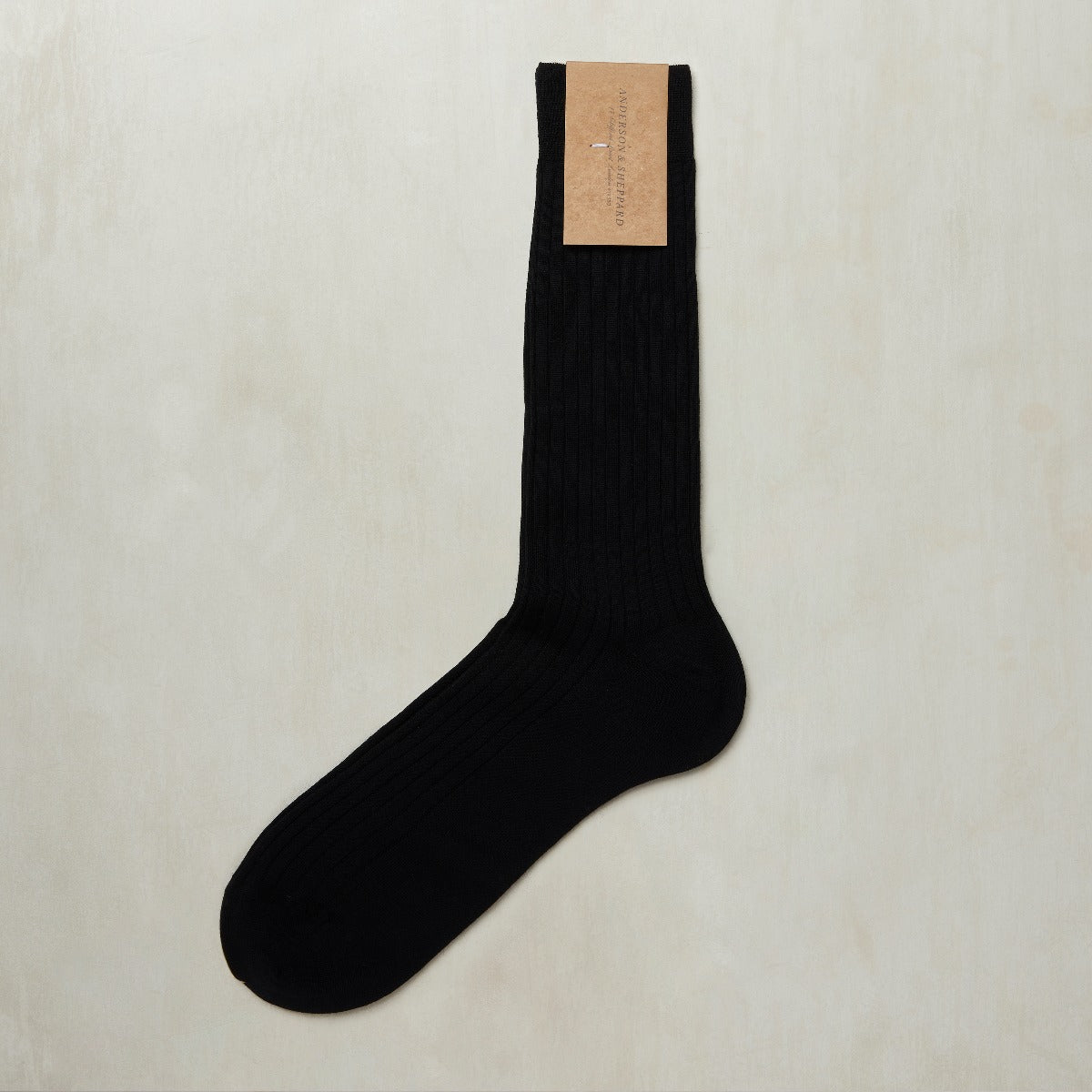 Ribbed Extrafine Merino Socks In
