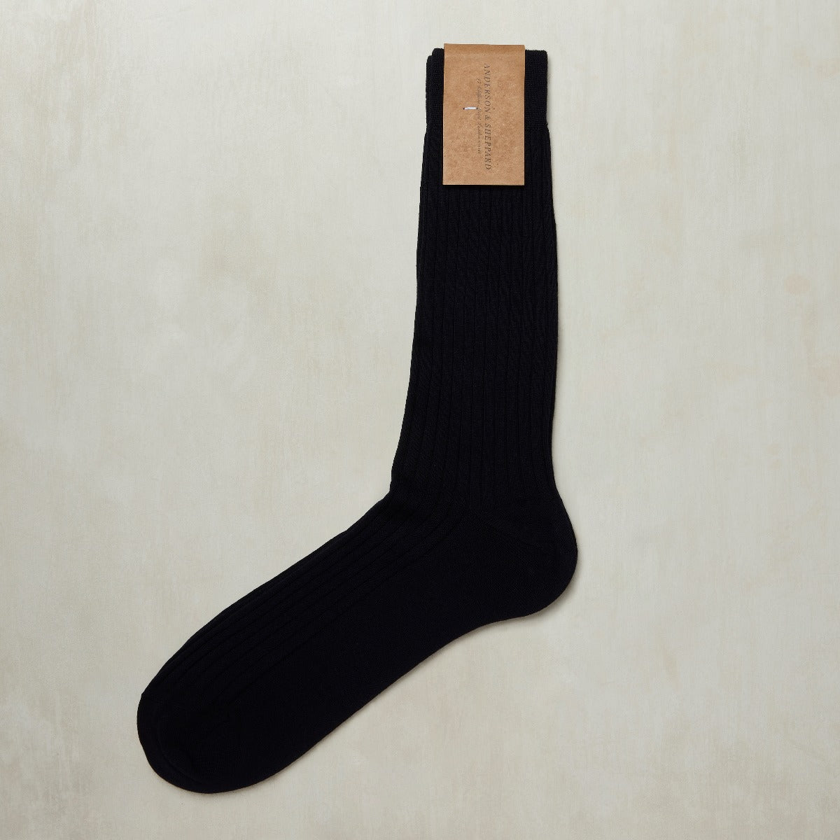 Ribbed Extrafine Merino Socks In