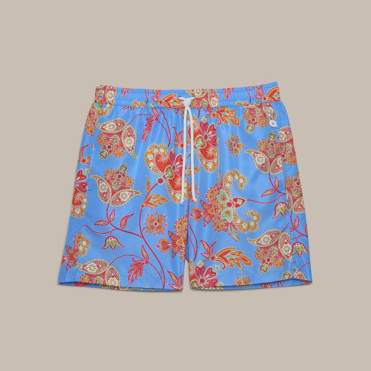 Paisley Print Swimming Shorts In