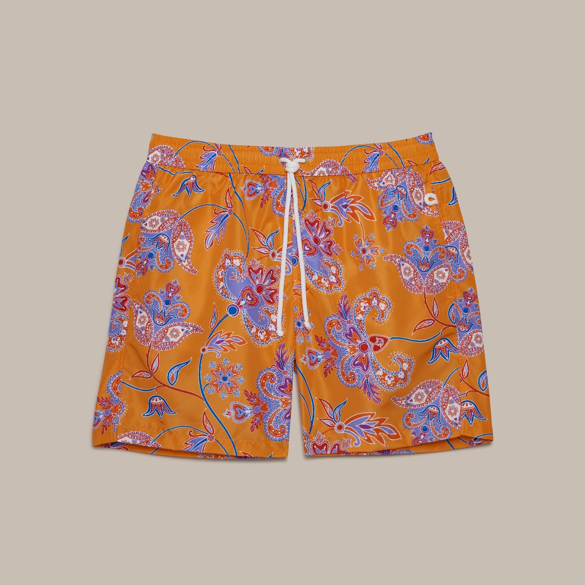 Paisley Print Swimming Shorts In