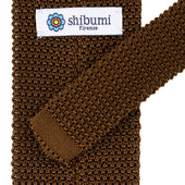 V Point Knit Tie Silk