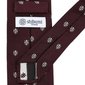 Giglio Di Firenze Silk Tie Hand Rolled