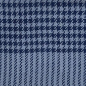 Woven Houndstooth Cashmere Scarf In And Grey