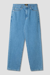 5 Pocket Straight (Mid Stonewash Denim)