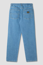 5 Pocket Straight (Mid Stonewash Denim)