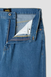 5 Pocket Taper (Mid Stonewash Denim)
