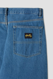 5 Pocket Taper (Mid Stonewash Denim)