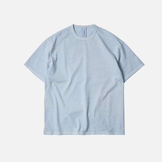 OG PIGMENT DYEING HALF TEE - ICE