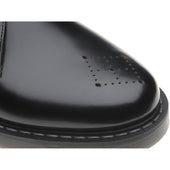 Wildsmith Model Monk mens rubber-soled monk shoes in black hi shine