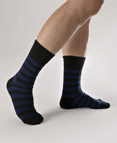 Retro Striped Cotton Socks