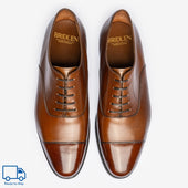 Straight Tip Oxford - Brown - Zip Last - RTW