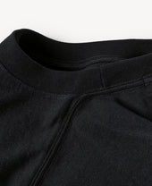 9 oz Cotton Tubular T-Shirt - Black