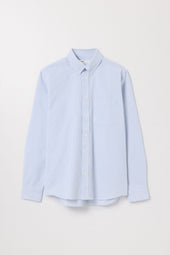 Blue Stripe Oxford Shirt | Organic Cotton Button Down | Asket