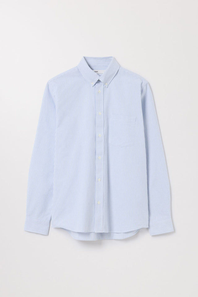 Blue Stripe Oxford Shirt | Organic Cotton Button Down | Asket
