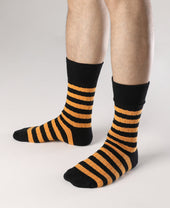Retro Striped Cotton Socks