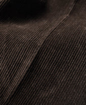 1920s Heavy-Duty Corduroy Work Pants - Brown