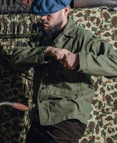 US Army M-43 HBT Jacket