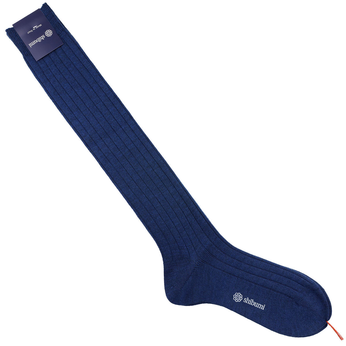 Knee Socks Ribbed Light Thick Wool