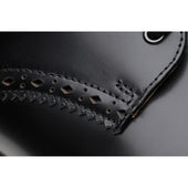 Wildsmith Model Gibson mens rubber-soled Derby shoes in black polished