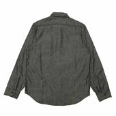 Sugar Cane L S Work Shirt Chambray Sc29159 Black