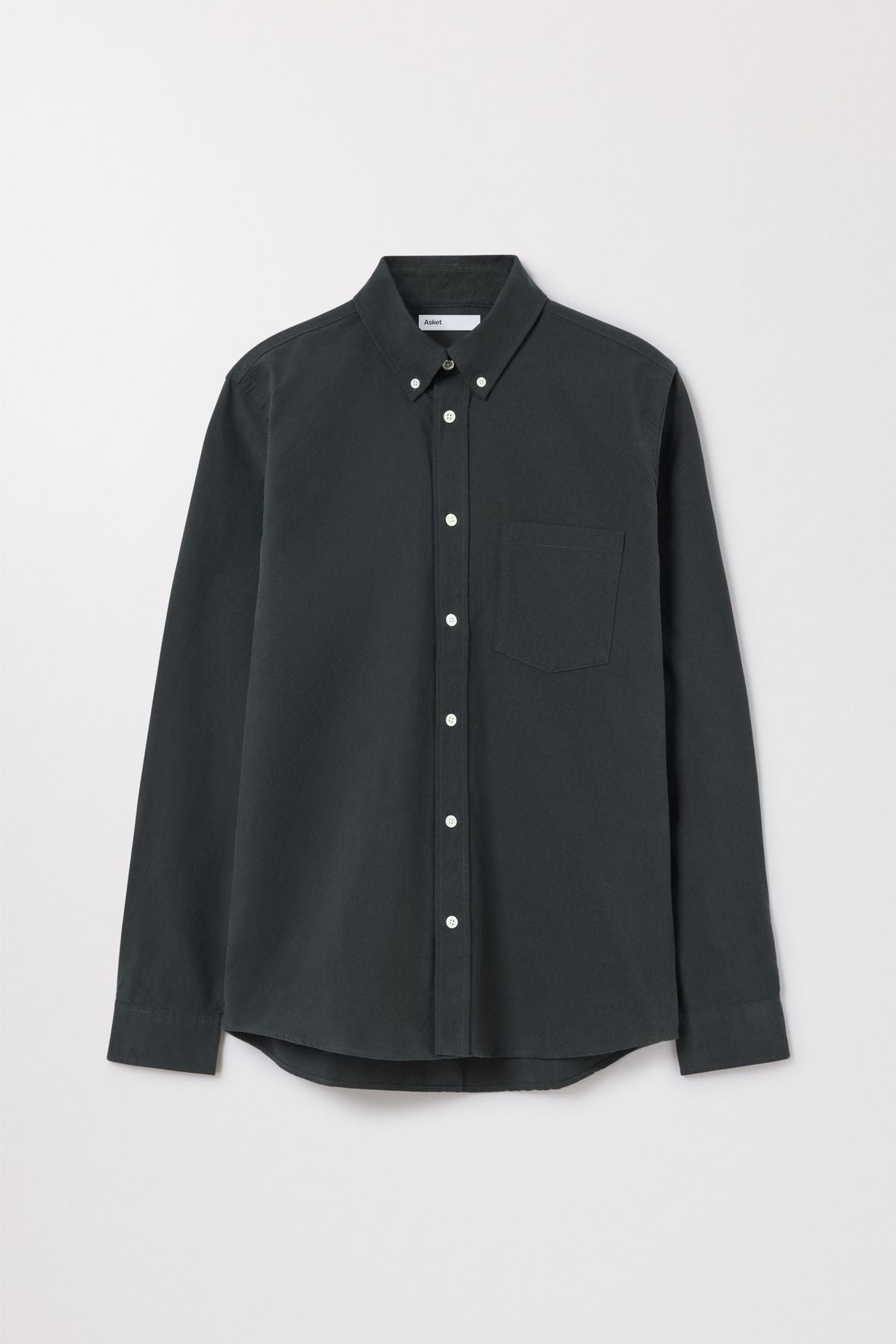 Dark Green Oxford Shirt | Organic Cotton Button Down | Asket