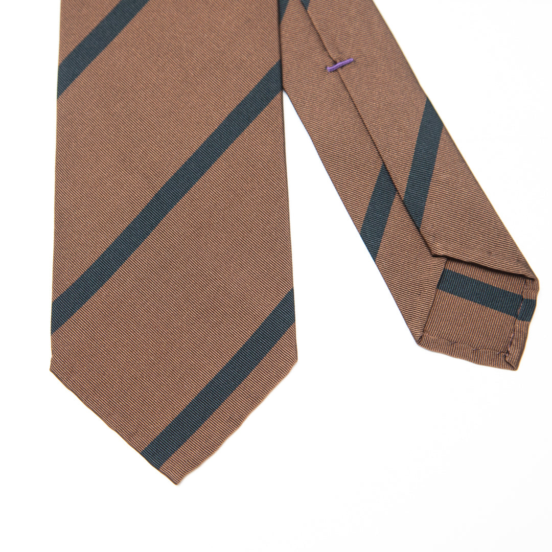 And Green Silk Tie
