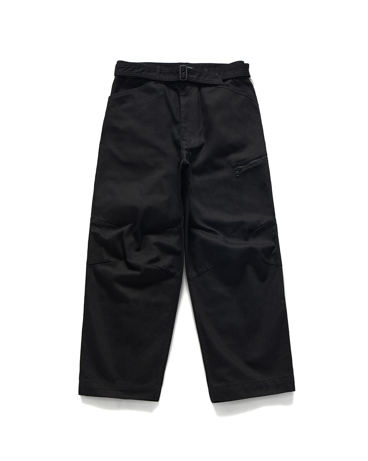 Curve Knee Belted Pants