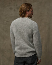 Heritage 3-gauge Wool Sweater - Oat Heather