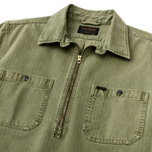 Short Sleeve Mechanic Shirt - Moss