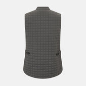 Shadow Grey Double Breasted Quilted Gilet